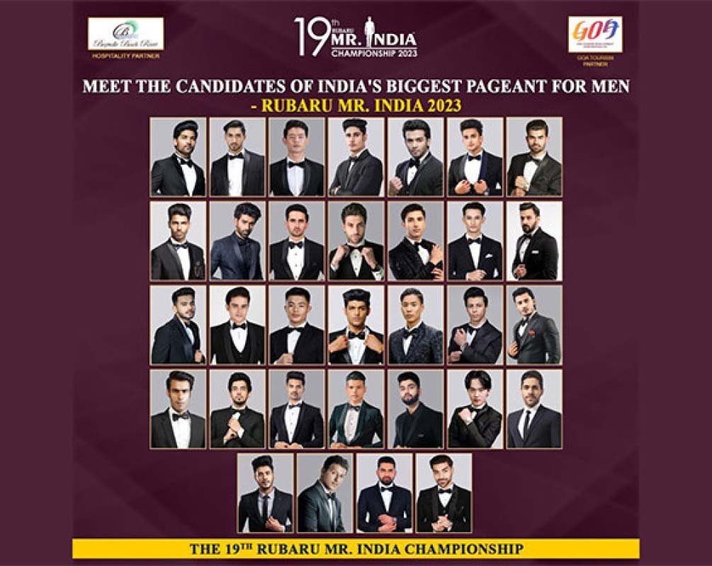Goa to host the world’s biggest national male pageant – Rubaru Mr. India this August 2023